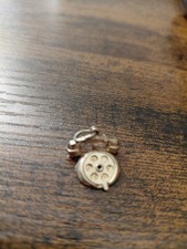 Vintage 14K Gold Rotary Telephone “I Love U / Hello” Charm picture