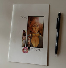 Signed Phil Noto second second sketchbook - out of print - 2004 maximum velocity picture