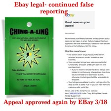 8 pills Ching A Ling Male Female Herbal Supplement picture