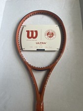 WILSON ULTRA 100 v5 ROLAND GARROS Limited Edition  2026 New 4 1/4 picture