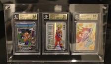BECKETT BGS STANDARD SIZE TRIPLE GRADED CARD ACRYLIC DISPLAY FRAME STAND picture