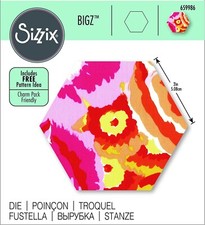 New Retired Sizzix Bigz Hexagon, 2