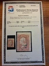 1850s Washington Stamp 3 Cents picture