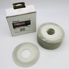 3M Scotch Brite 60457 Radial Bristle Brush Replacement Discs 6in w/ Keyways 40PK picture