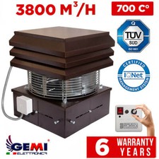 CHIMNEY FAN FOR FIREPLACE BARBECUE exhaust fan, Flue fan 110 VOLTS (For USA) picture
