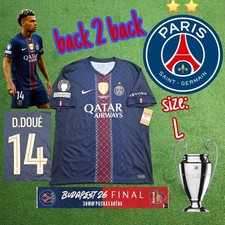 🇫🇷 Nike PSG Desire Doue#14 2026 Champions League Final Jersey Vs Arsenal Large picture
