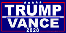 TRUMP VANCE 2028 - HUGE & VERY LARGE - Banners - Reinforced - USA MADE - QUALITY picture