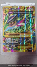 JUMBO Pokmon TCG MegaRayquazaEX Ancient Origins Holo Card 9898 Full Art Ultra picture