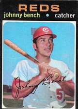 1971 Topps #250 Johnny Bench picture