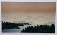 Vintage 1981 William Omurcada Original Serigraph 