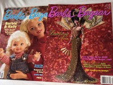 Vintage Barbie Bazaar Magazine April-Oct. 1998 Collection Set Lot Of 2 picture