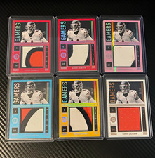 Panini 2022 Encased Gamers Eddie Jackson Bears Patch Memorabilia Lot 6 GJJ-7 picture