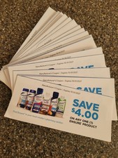 ENSURE Coupon Lot Save $4.00 each x 25 coupons, exp. 10/31/2027 picture