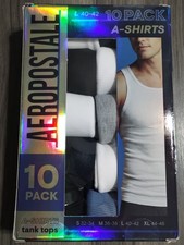 Aeropostale A-shirts 10 Pack Size (Large 40-42) picture