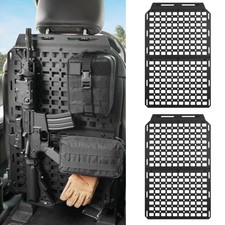 Tactical Rigid MOLLE Panel Seat Back Gun Rack Storage For Ford F150 2015-2026 picture