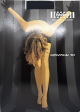 Wolford Individual 10 Tights Color: Nearly Black Medium 11640 picture