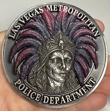 💥Las Vegas Metropolitan Police Department LVMPD Showgirl v1 Challenge Coin picture