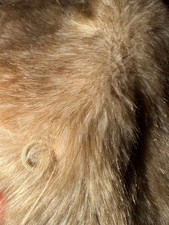 Vintage Style Faux Fur Long Coat Rich Brown Beverly Hills Sourced Plush picture