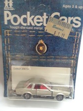 1982 Vintage Tomica Pocket Cars Datsun 200 SX Nissan Silvia Diecast Tomy RARE picture