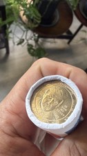 2026-P  President Donald J. Trump $1 Coin Roll - July 4th privy visible coin picture
