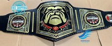 New GEORGIA BULLDOG NATIONAL CHAMPIONSHIP BELT Adult size 2mm Brass Plates picture