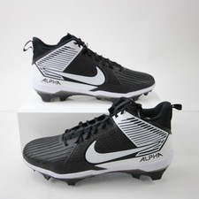 Nike Alpha Menace Football Cleat Men's Black New without Box Multiple Sizes picture