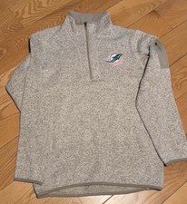 Miami Dolphins Quarter Zip Pull Over picture