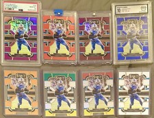 2023 Panini Select Jahmyr Gibbs Prizm Partial Rainbow RC) 8 Total Some Graded picture