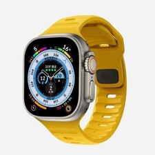 For Apple Watch Series Ultra 4 12 11 10 iWatch 42-49mm Silicone Sport Band Strap picture