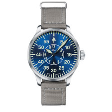 Aachen Blaue Stunde 42 nylon bracelet Blue Dial Wristwatch 862101.2 picture