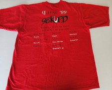 Vintage 1999 98KUPD U-Fest Concert T Shirt XL Black Sabbath Slayer Slipknot Puya picture