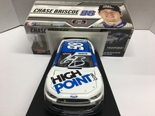 CHASE BRISCOE AUTOGRAPHED #98 HIGHPOINT.COM 2020 MUSTANG 1/24 DIECAST W/COA picture