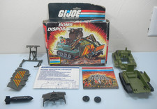 Vintage 1985 Bomb Disposal Vehicle G.I. GI Joe 100% Complete in Box 3.75 ARAH picture