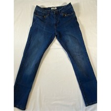English Laundry Mens Slim Straight Jeans Dark Blue Denim 32x32 picture