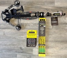 TenPoint Turbo X Crossbow Vektra Camo Bolts and Broadheads - Sighted In - New picture