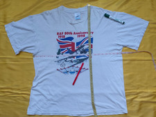 ⚠️ 1998 RAF 80th Anniversary T Shirt XL Royal Air Force Military Aviation AS IS picture