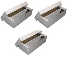 3X BCW Shoe Storage Box (1,600 CT.)) Holds over 300 3x4 toploads picture