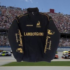 Lamborghini Racing Jacket F1 Brand New Embroidered Padded (Sizes M, L, XL, XXL) picture