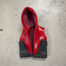 B-Grade 1/12 Custom Hooded Vest for McFarlane Dawn of DC Red Hood picture