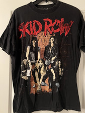 Vintage 1991 Skid Row America ‘91-‘92 Tour Unisex T-shirt Reprint S-5XL picture