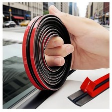 16.4Ft T-Seal Car Sunroof Seal Rubber Trim,Cuttable Car Windshield 14mm×16.4 Ft picture