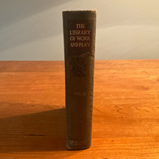 The Library of Work and Play Guide and Index HC Illustrated Boone picture
