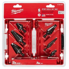 Milwaukee 48-89-9224 Step Drill Bit Set (6 PC) picture