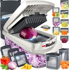 10-in-1 Vegetable Chopper with 8 Blades, Dicer, Slicer, Egg Mincer picture