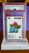 1998 KFC Pokemon Card Game Ivysaur #02 PSA 9 Mint picture