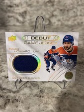 2025-26 Upper Deck Extended Series - UD Debut Game Jersey Isaac Howard #DGJ-IH picture