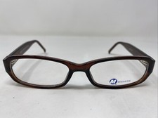 Modern TOMORROW BROWN 55-17-145 Plastic Full Rim Eyeglasses Frame 796 picture