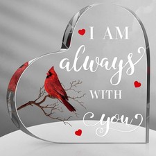 Red Cardinal Gifts, Cardinal Decor, I Am, 5.95 x 6 x 0.6 Inches picture