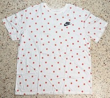 Nike The Nike Tee Men's Rare Smily Face Basketball Pattern T-Shirt Size XXL picture