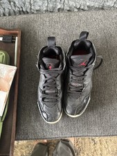 Nike Air Jordan Two Trey Black Gym Red High Top Basketball Sneakers picture